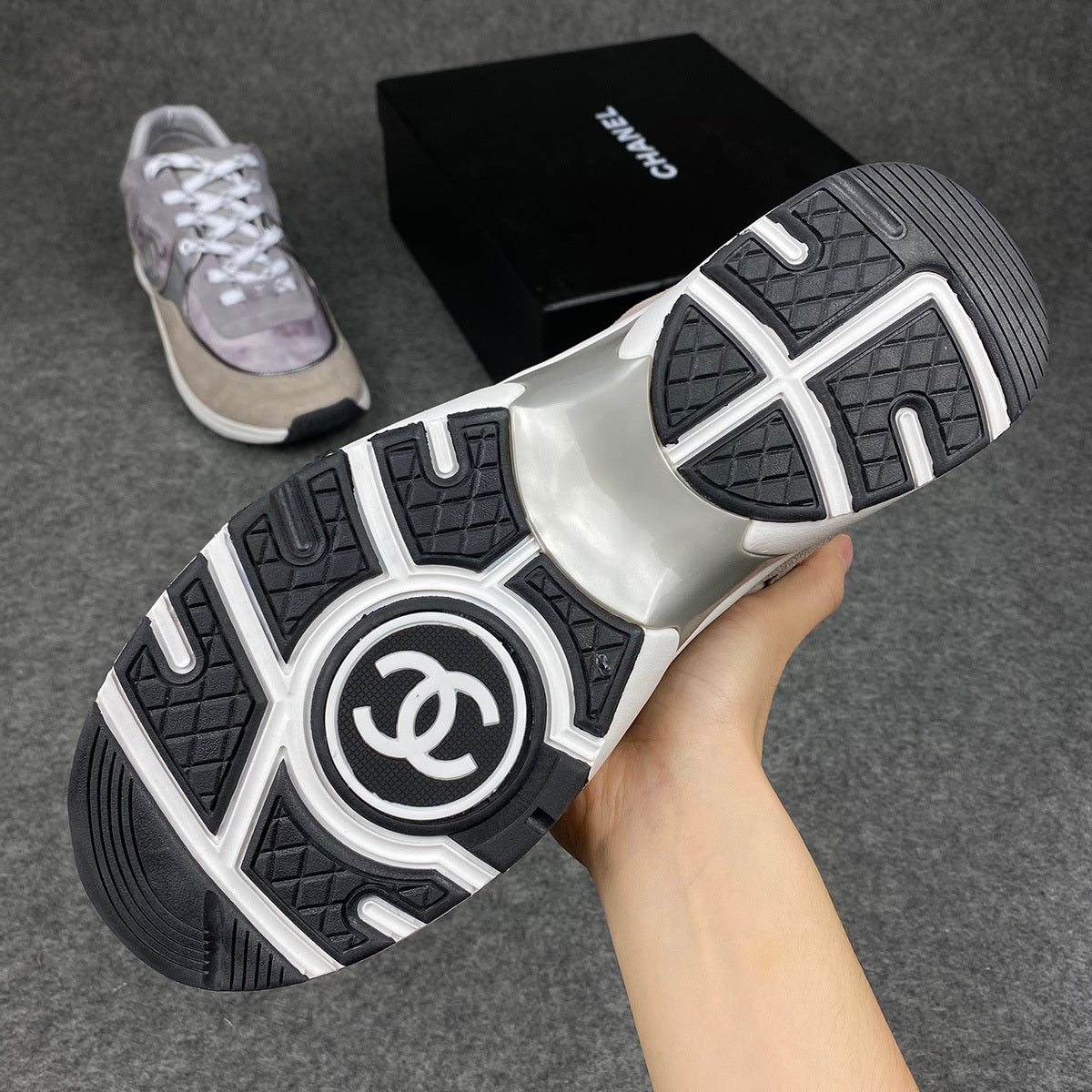 Chanel Wmns Sneaker 'Dark Grey'