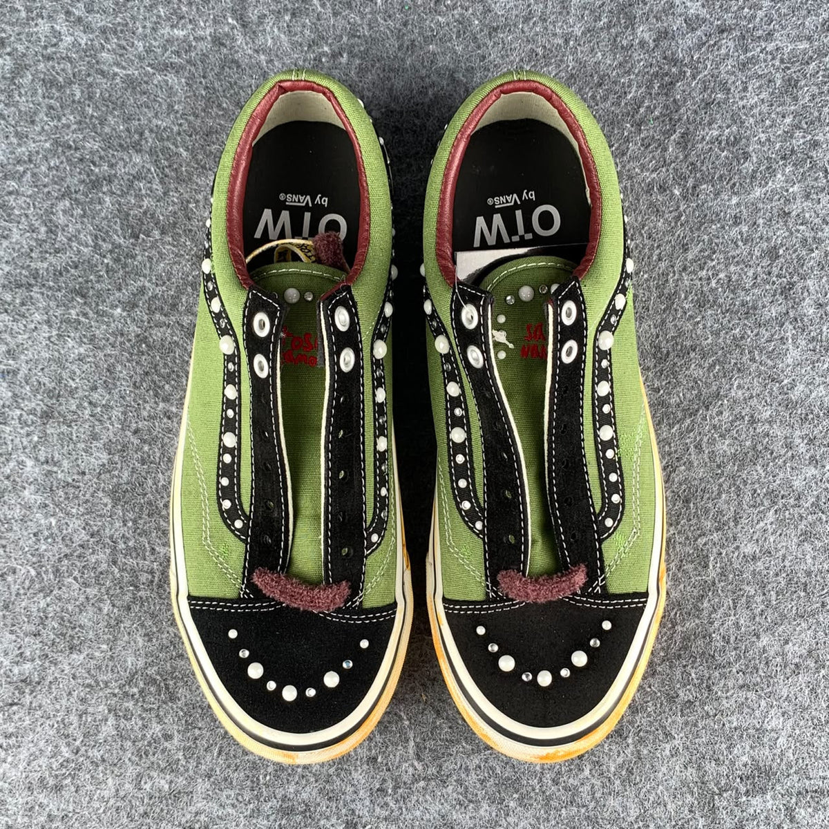 SATOSHI NAKAMOTO x Vans Old Skool Reissue 36 'Pearlized Army'