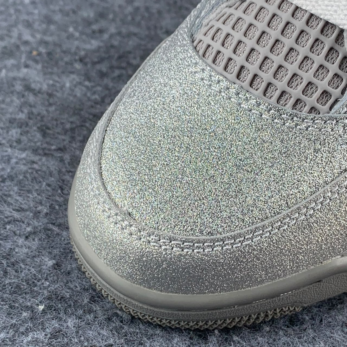 Air Jordan 4 Retro Michael Jackson 'White Glitter Glove'