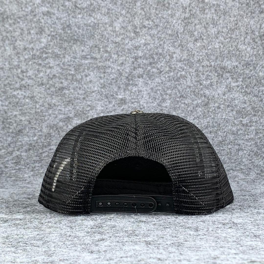 Chrome Hearts CH Hollywood Trucker Hat ‘Black’