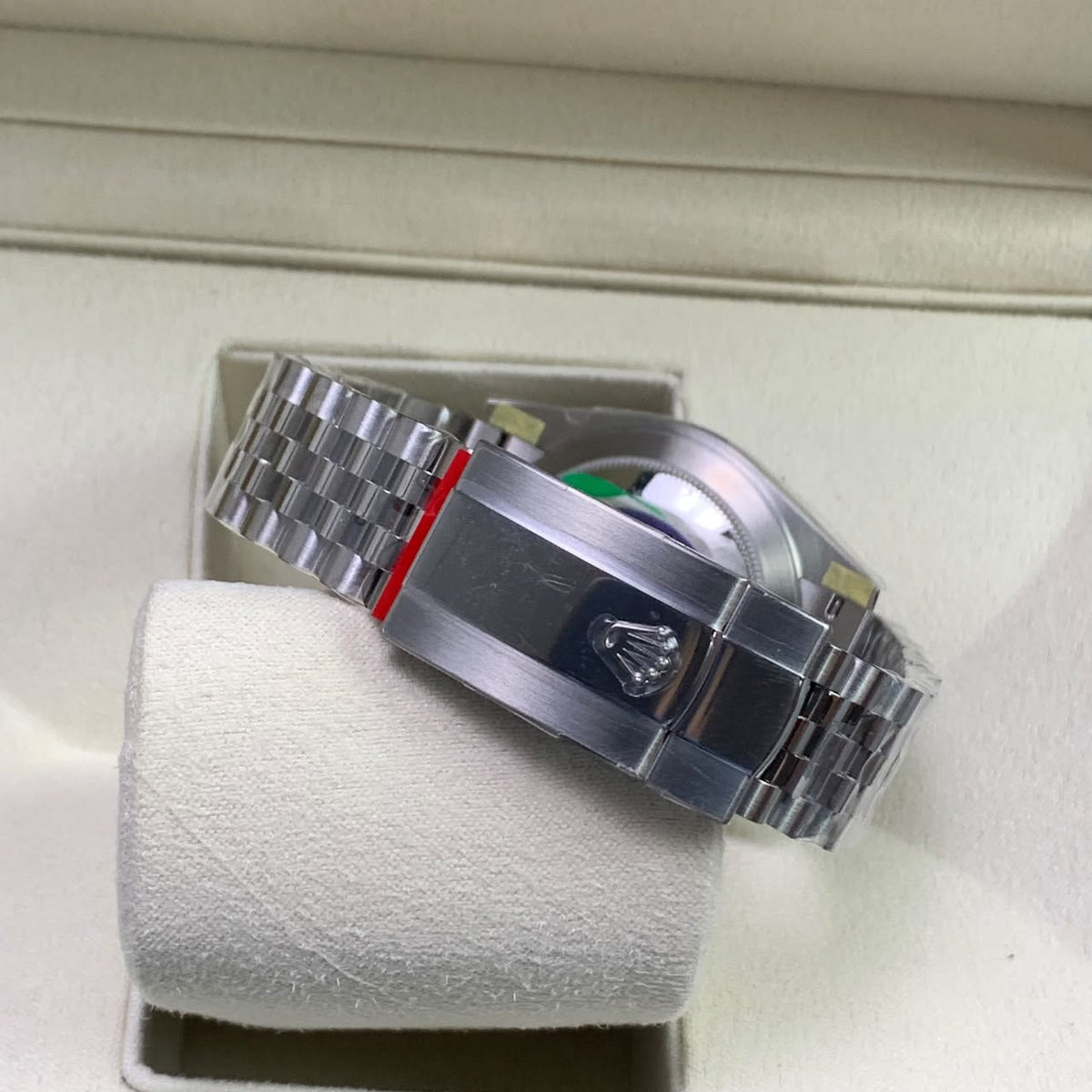 Rhodium Gray & Diamond 41MM Watch