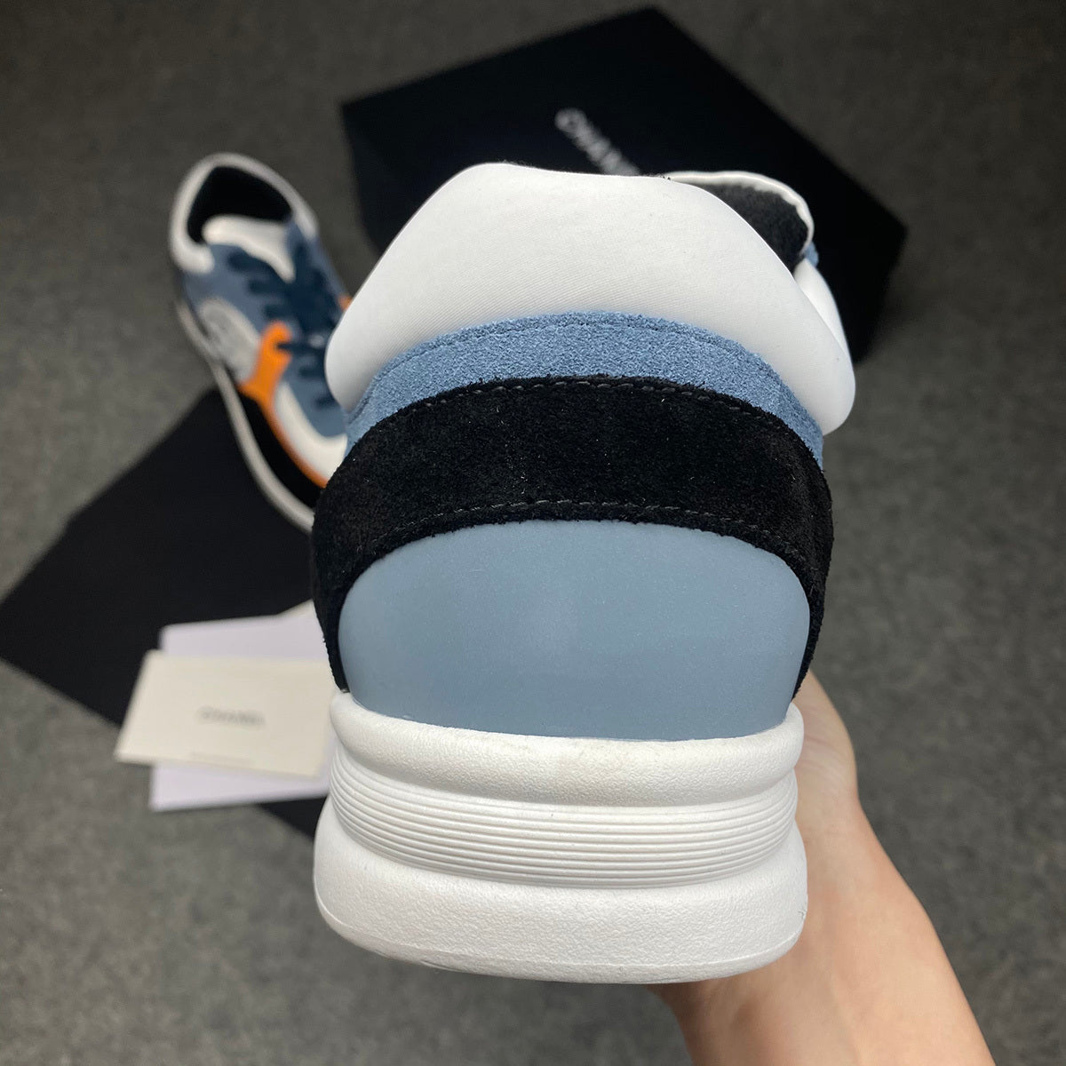 Chanel Wmns Sneaker 'White Navy'