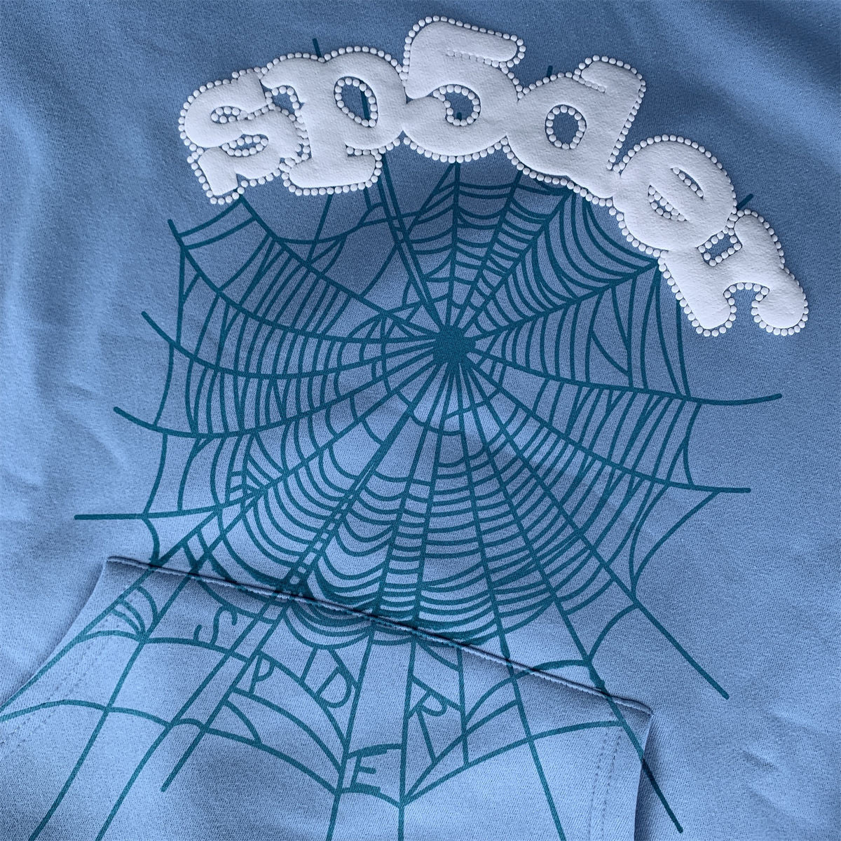Sp5der Web Hoodie 'Sky Blue'