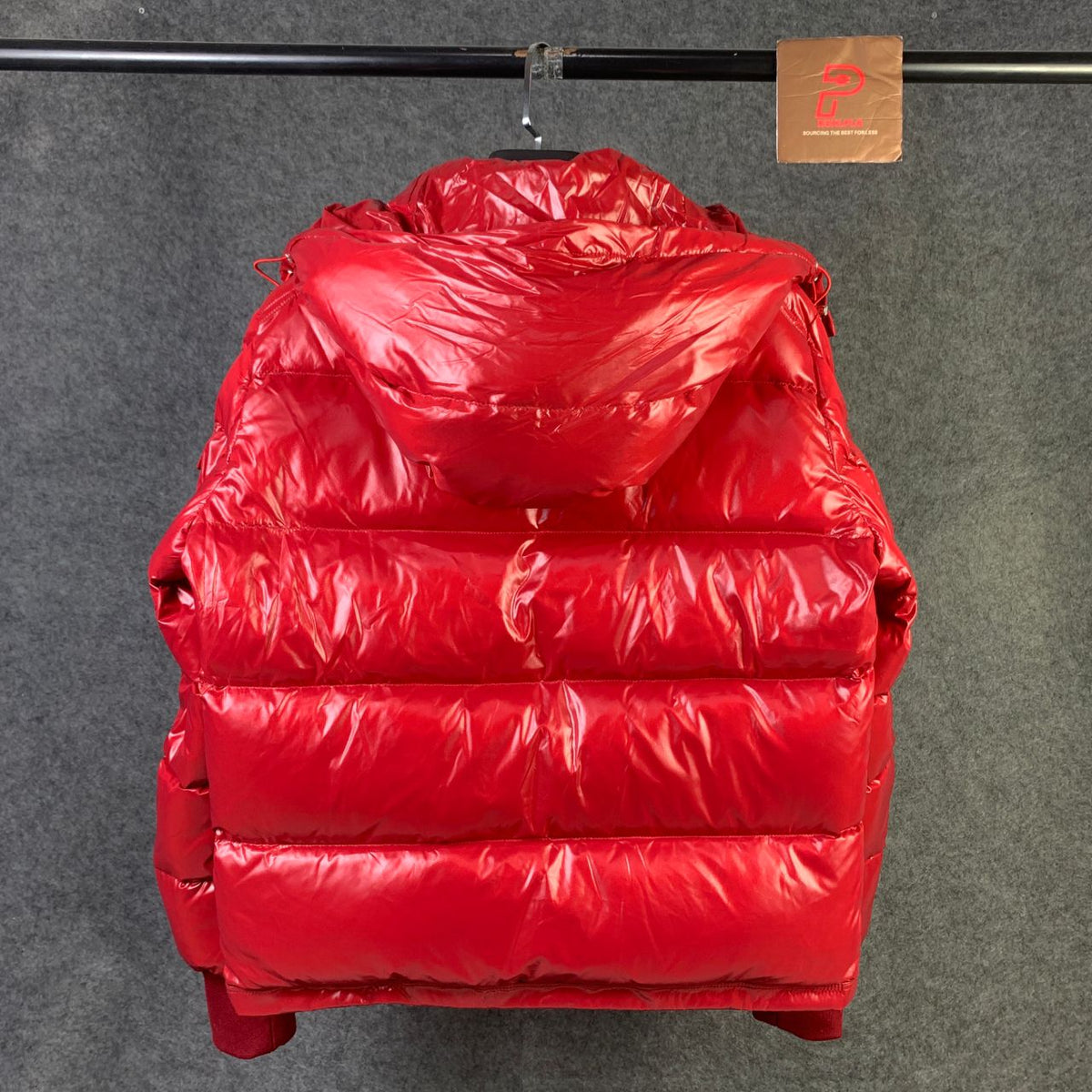 Moncler Maljasset Short Down Jacket ‘Red’
