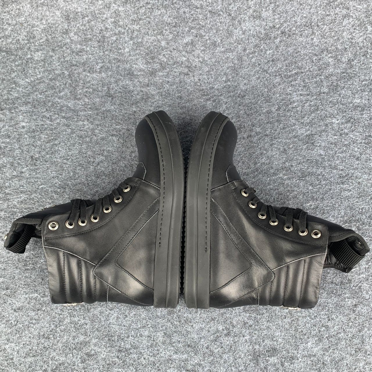 Chrome Hearts x Rick Owens Geobasket High 'Black’