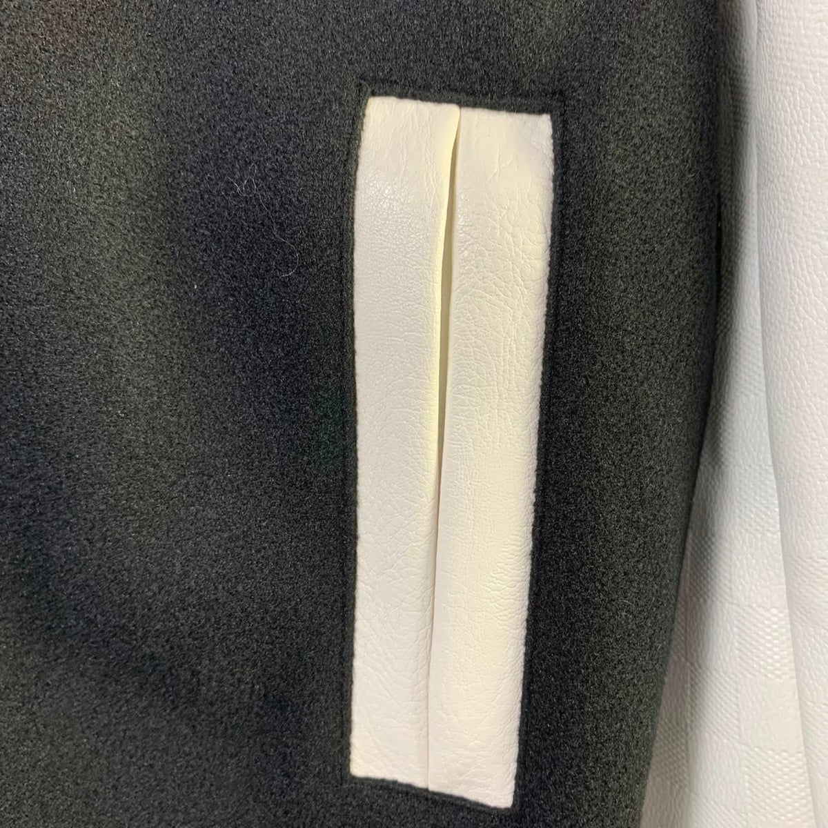 LV Marque Déposée Varsity Jacket 'Black White'
