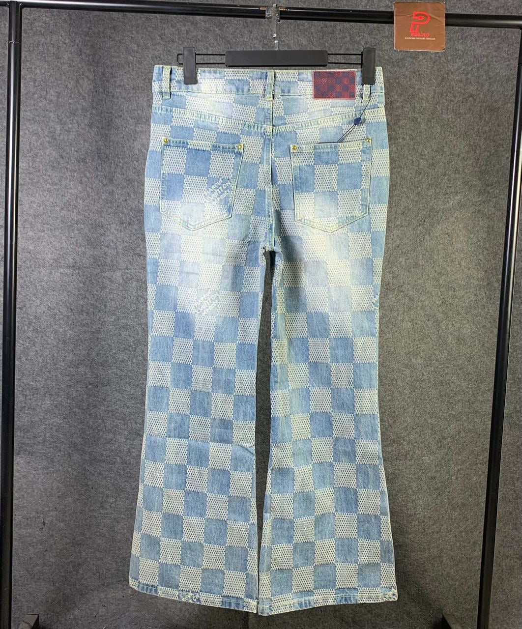 Damier Denim 3D Bootcut