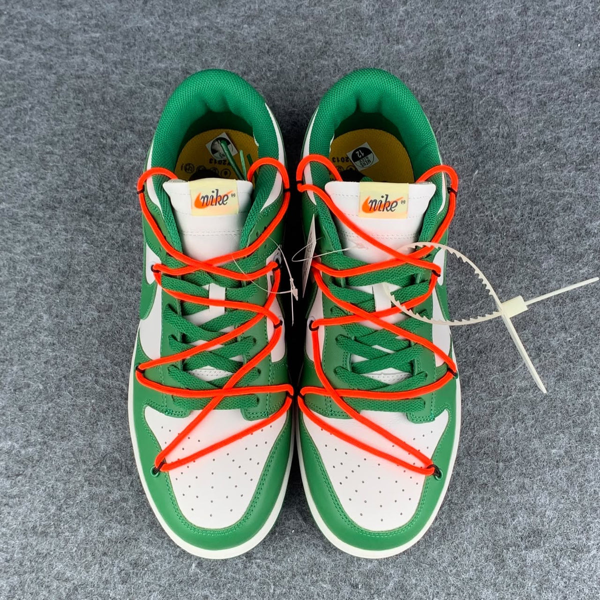 Off-White x Dunk Low 'Pine Green'