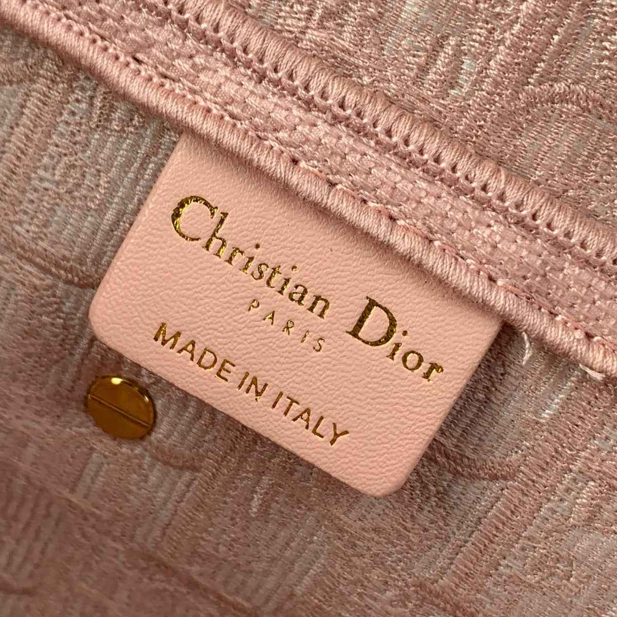 Dior Small Saddle Bag with Strap Latte