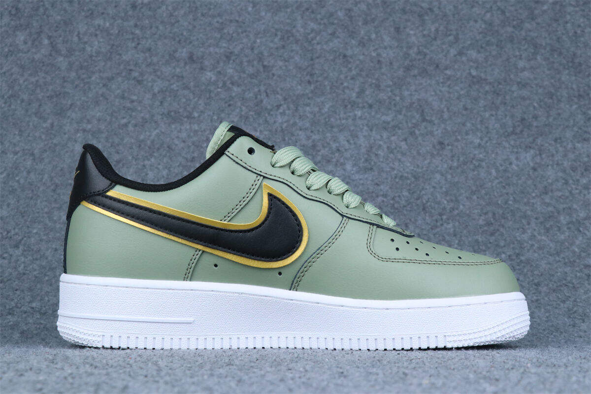 Air Force 1 '07 LV8 'Metallic Swoosh Pack - Oil Green'