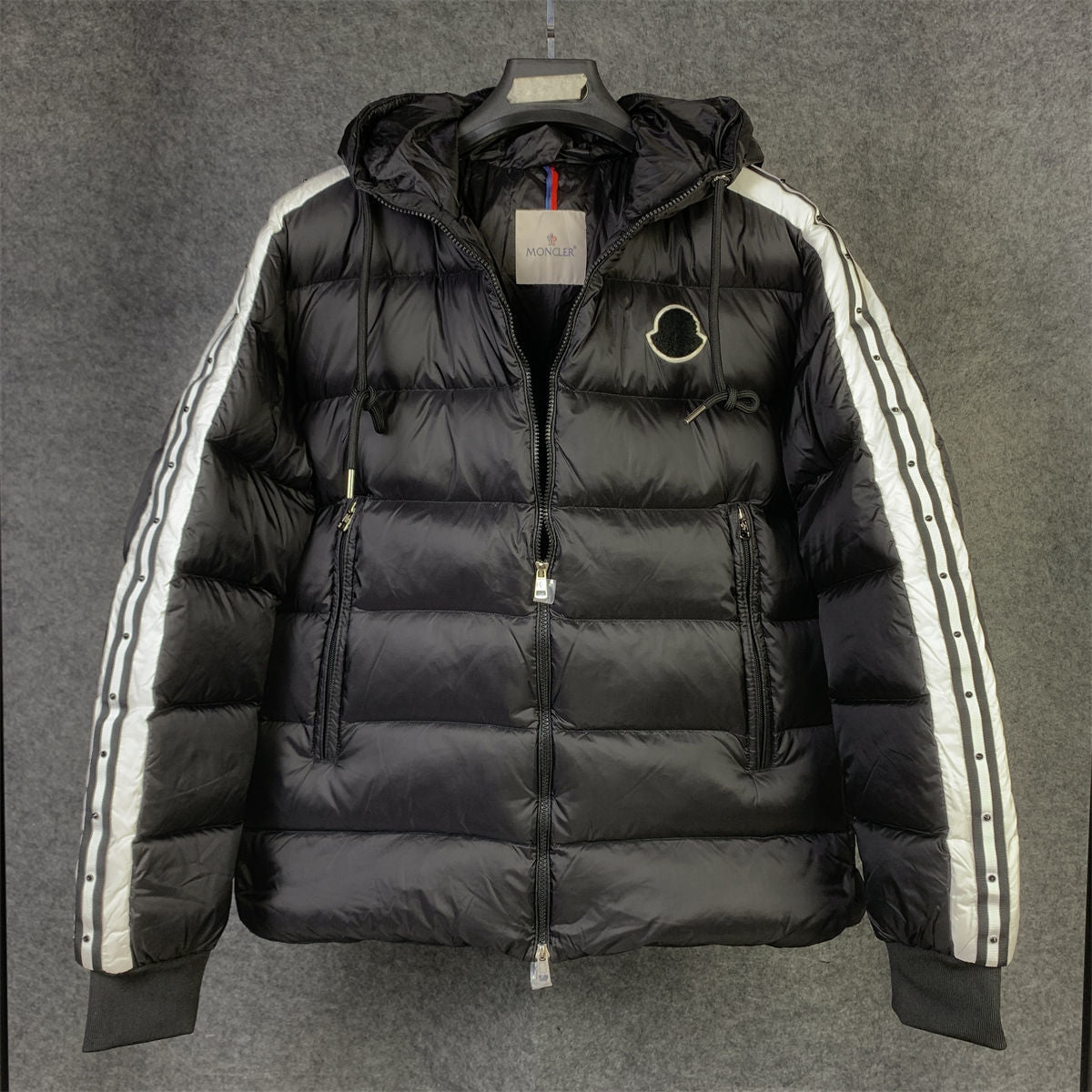 Moncler Stellaire Shell-Down Jacket ‘Black/White’