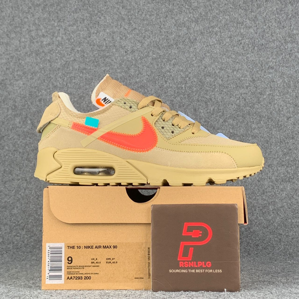 Off-White x Air Max 90 'Desert Ore’