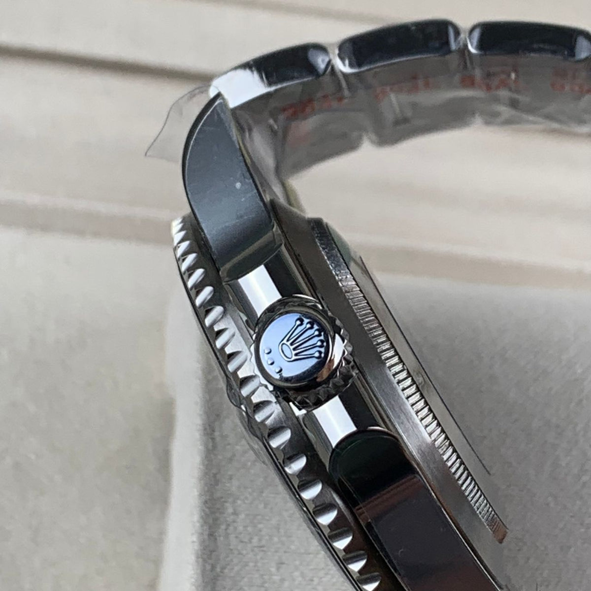 Black & Stainless Steel Sub 41MM Watch