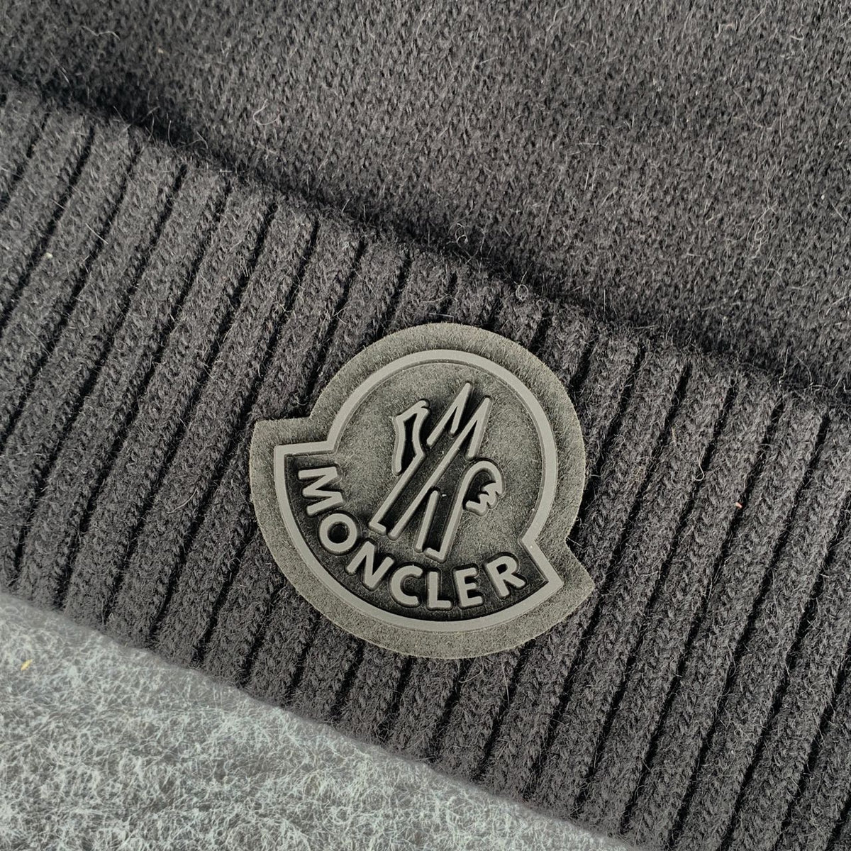 Moncler Cotton Tricot Beanie ‘Black’