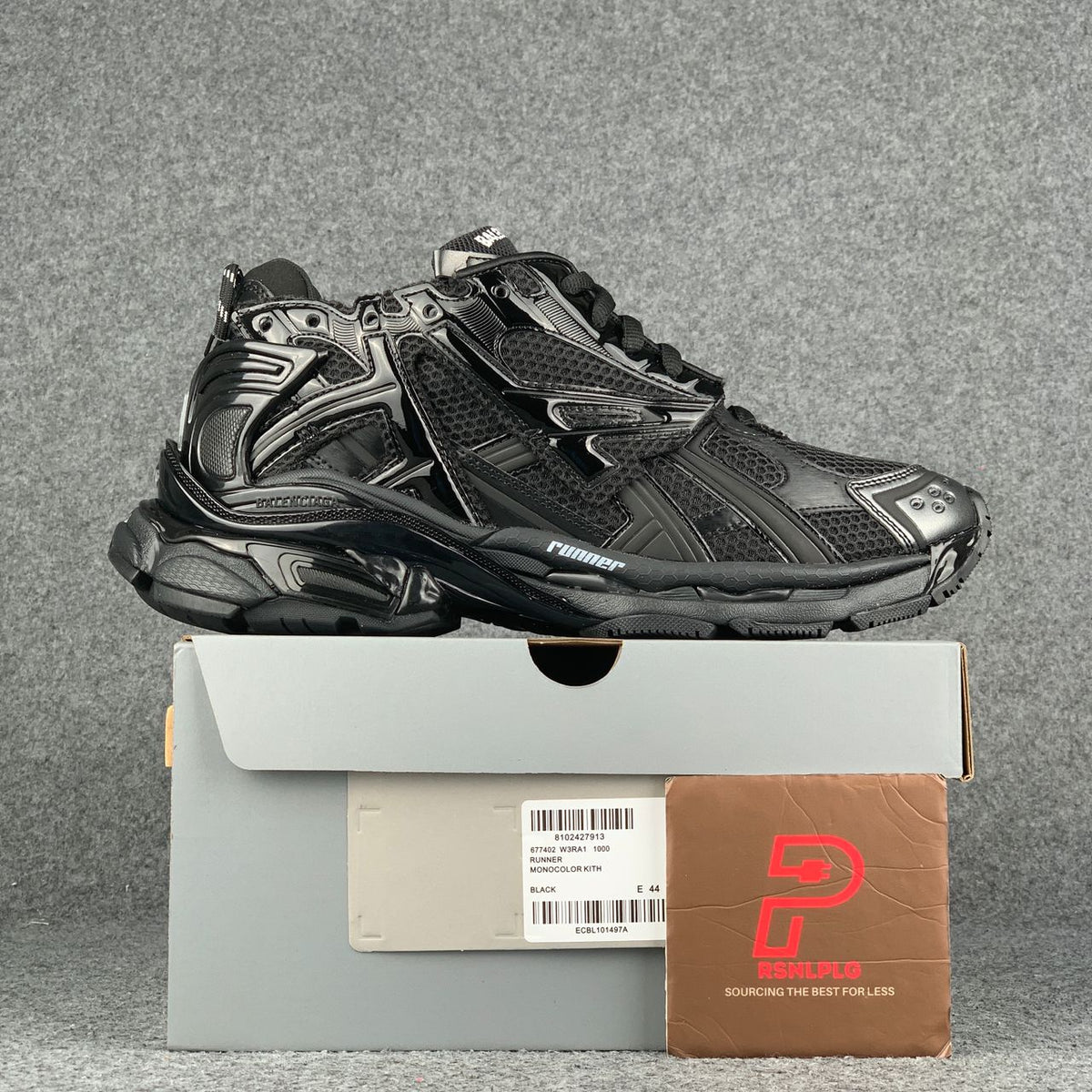 Balenciaga Runner Sneaker 'Black' (B-Grade)