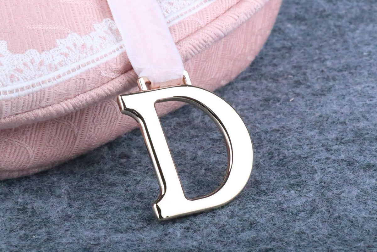 Dior Small Saddle Bag with Strap Latte