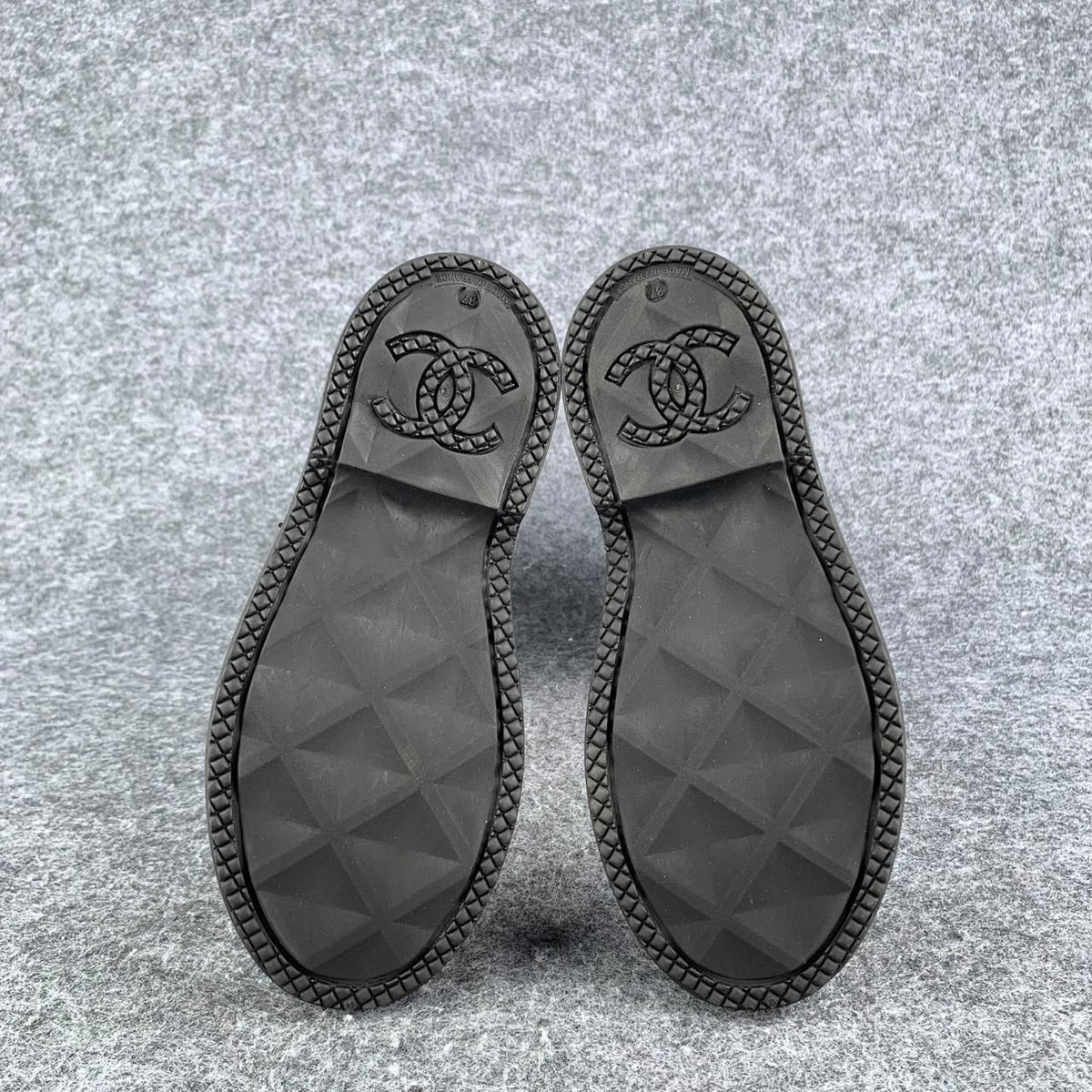 Chanel Rubber Rain Boots