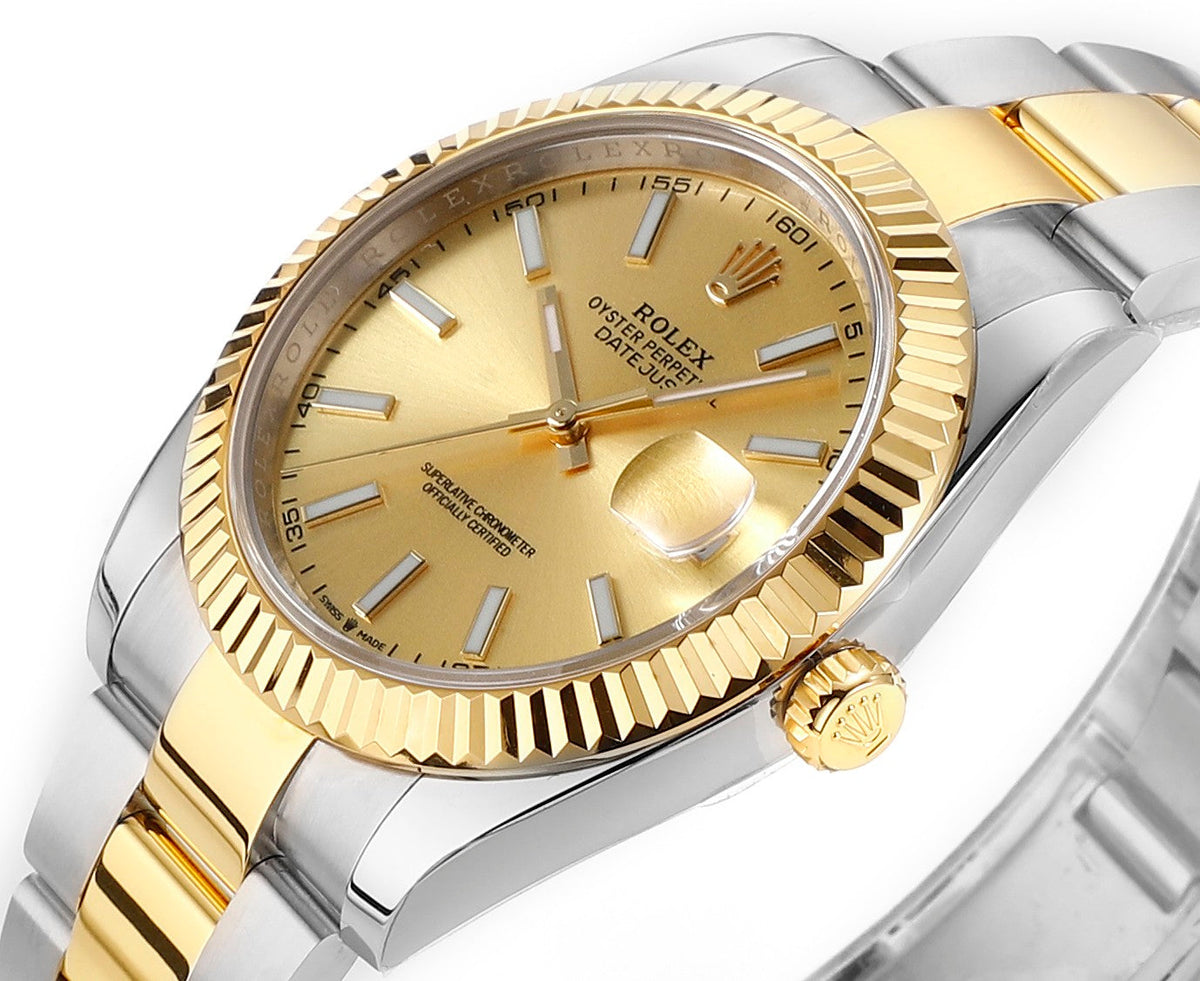 Stainless Steel & Yellow Gold 41MM Watch