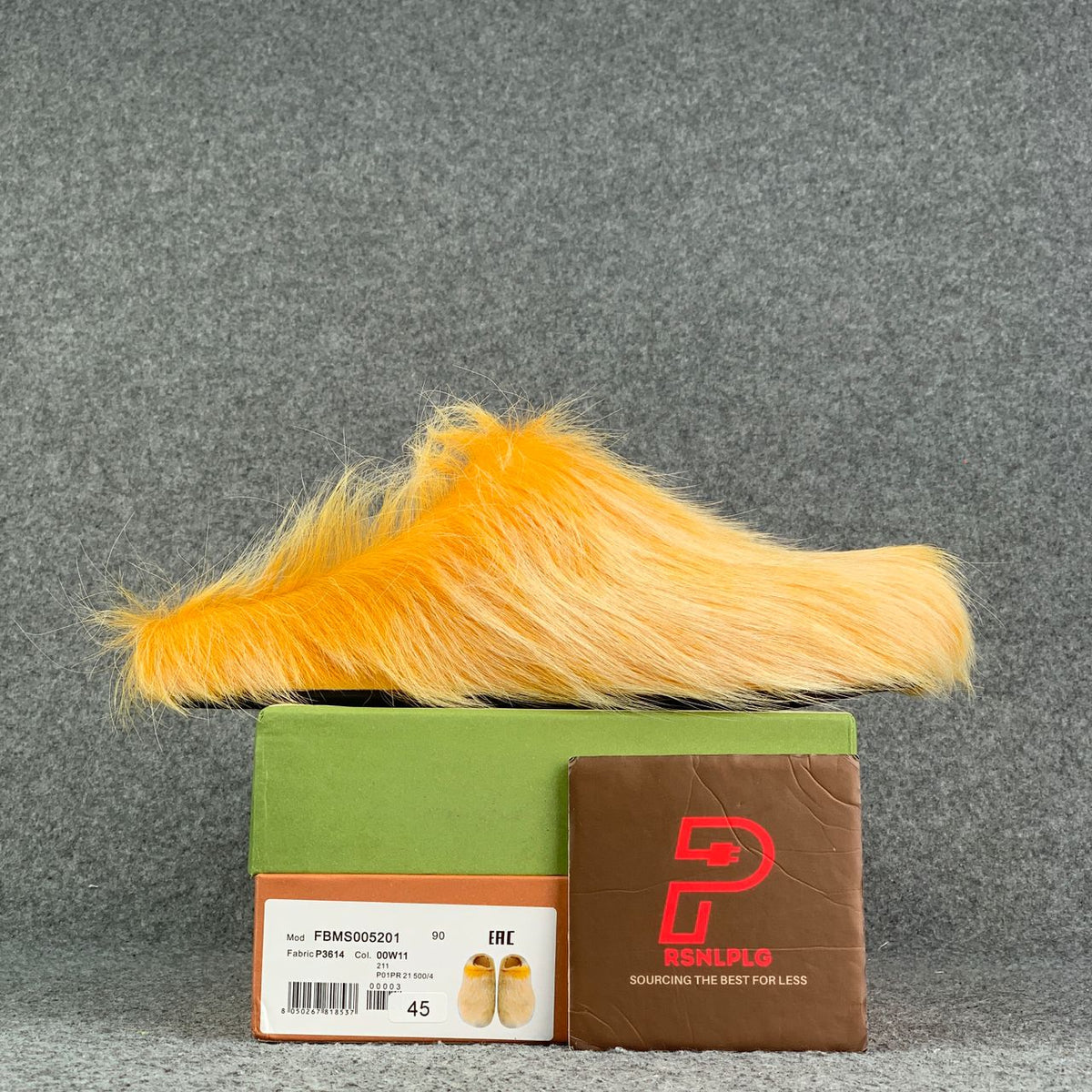 Marni Fussbett Sabot 'Yellow'