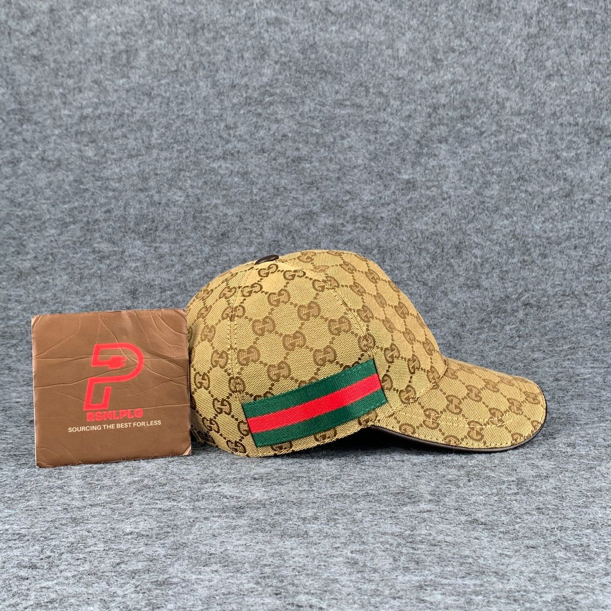 Gucci Original GG Canvas Baseball Hat with Web ‘Beige/Brown’