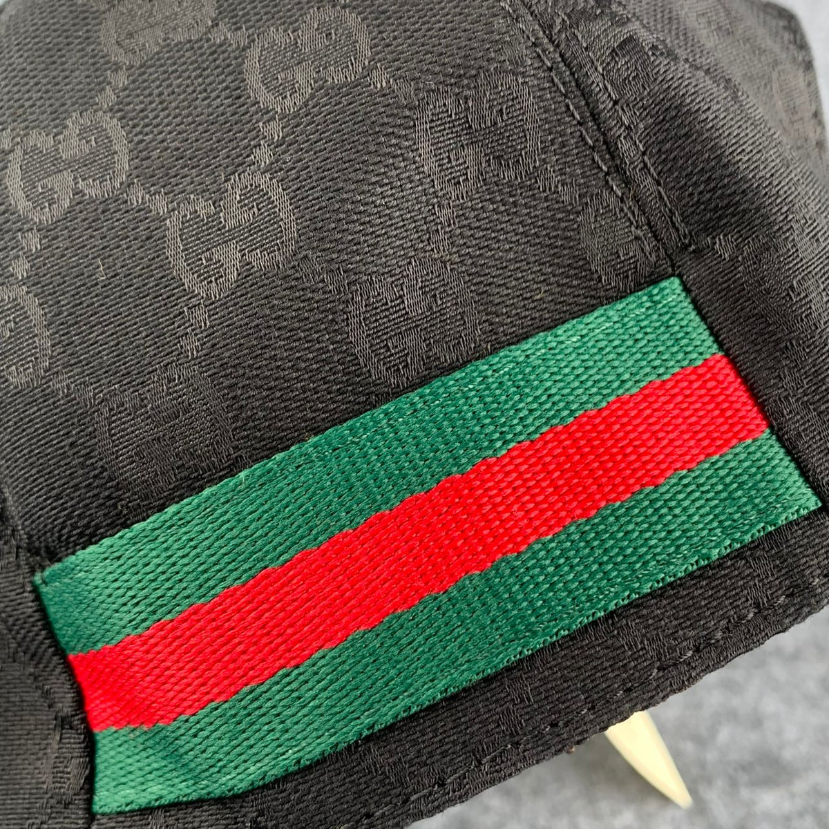 Gucci Original GG Canvas Baseball Hat with Web
