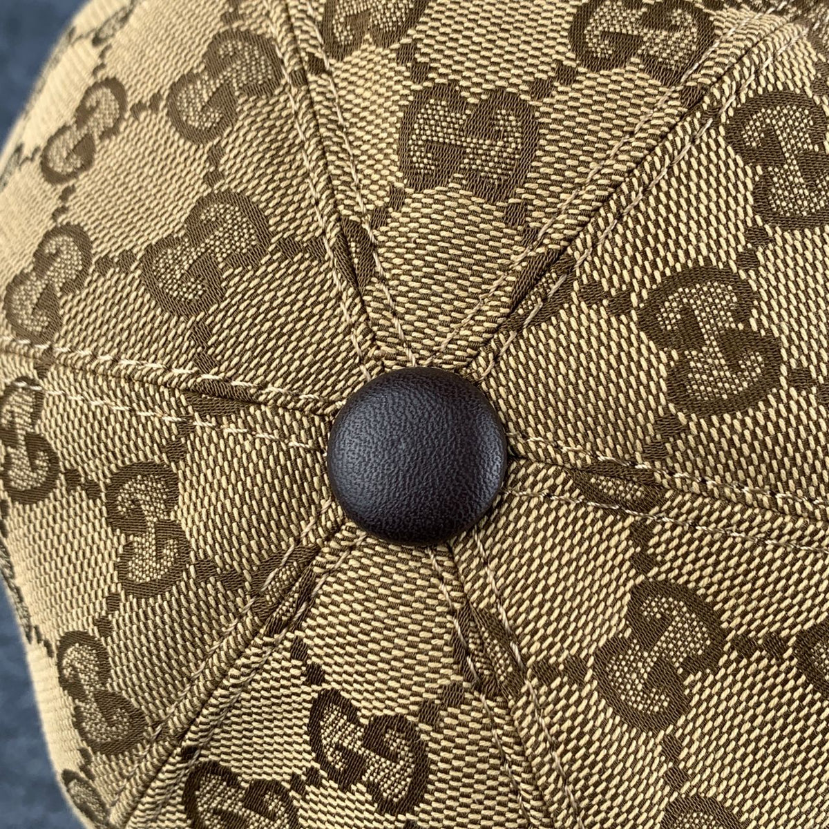 Gucci Original GG Canvas Baseball Hat with Web ‘Beige/Brown’