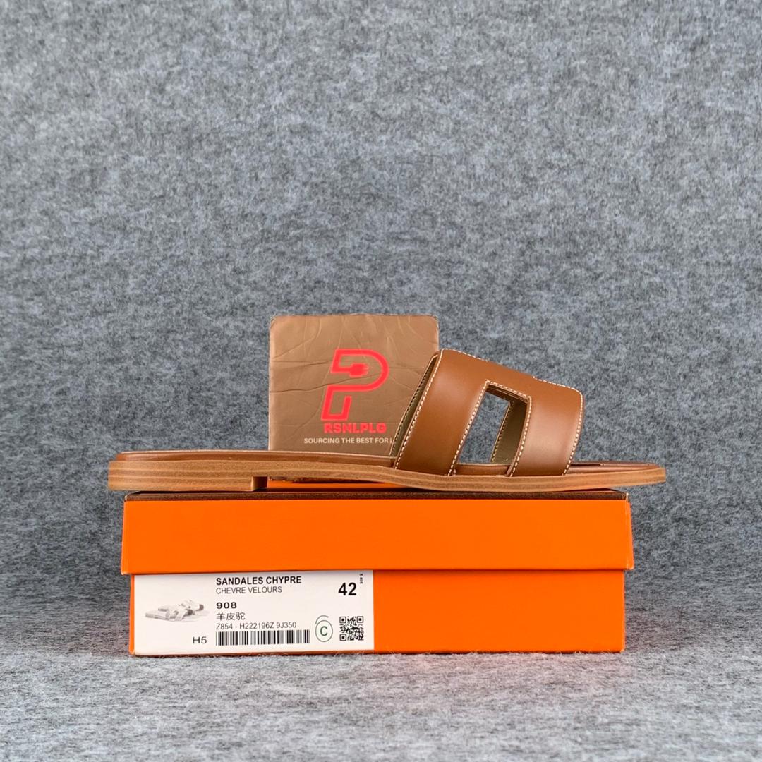 Oran Sandal ‘Gold’ Box Calfskin