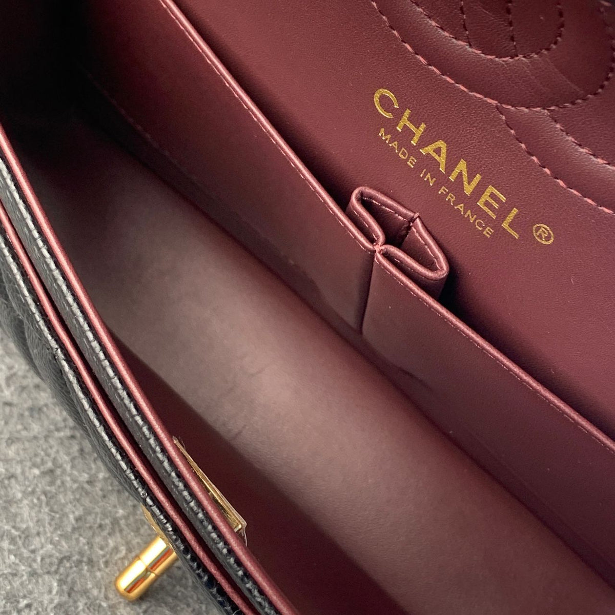 Chanel Small Classic Flap Bag Black Caviar