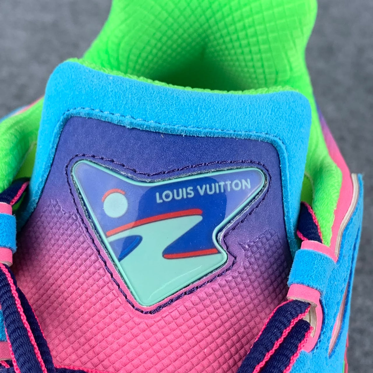 LV Runner Tatic Sneaker 'Blue Pink Green'