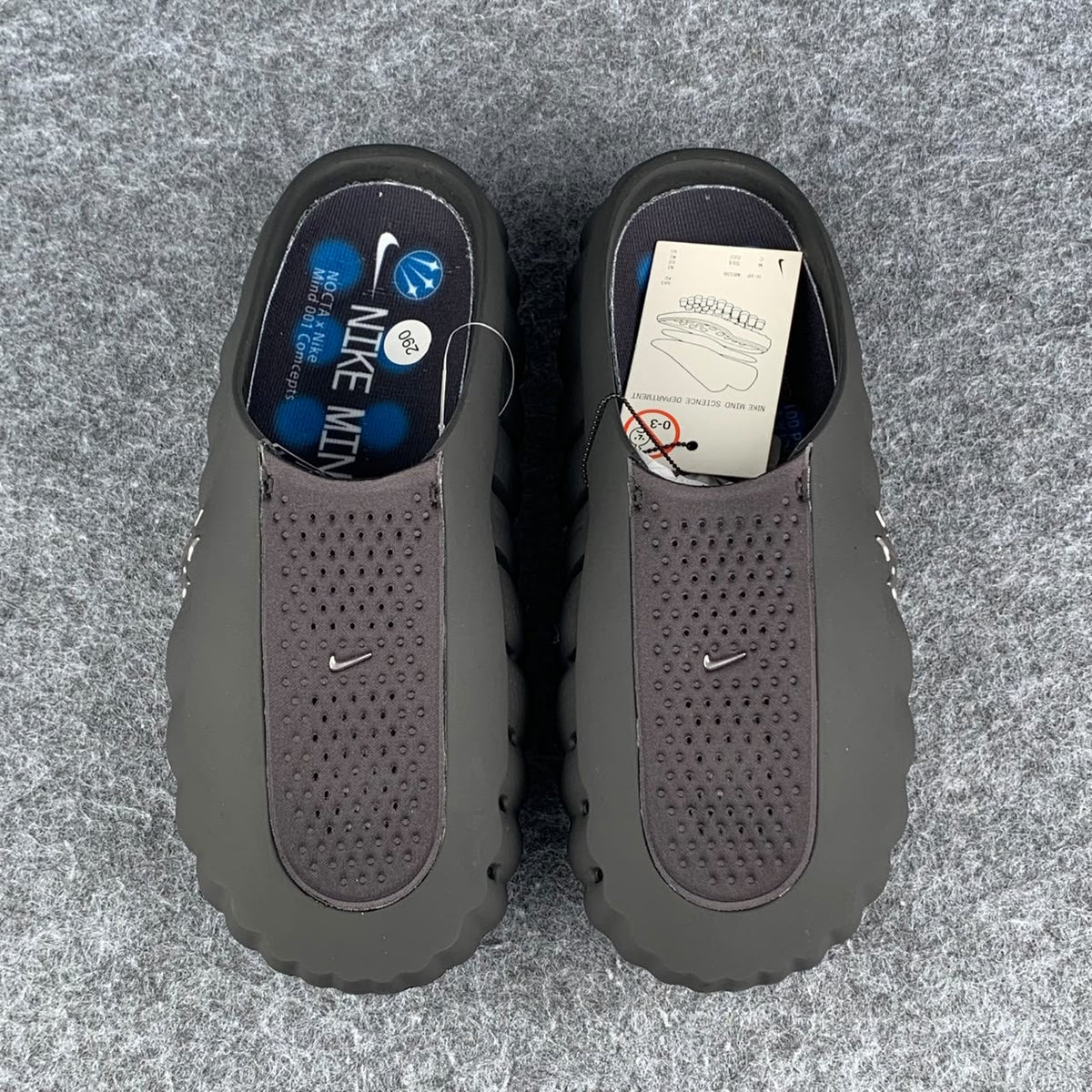 Custom Chrome Hearts x Nike Mind 001 'Black' (We recommend sizing up)