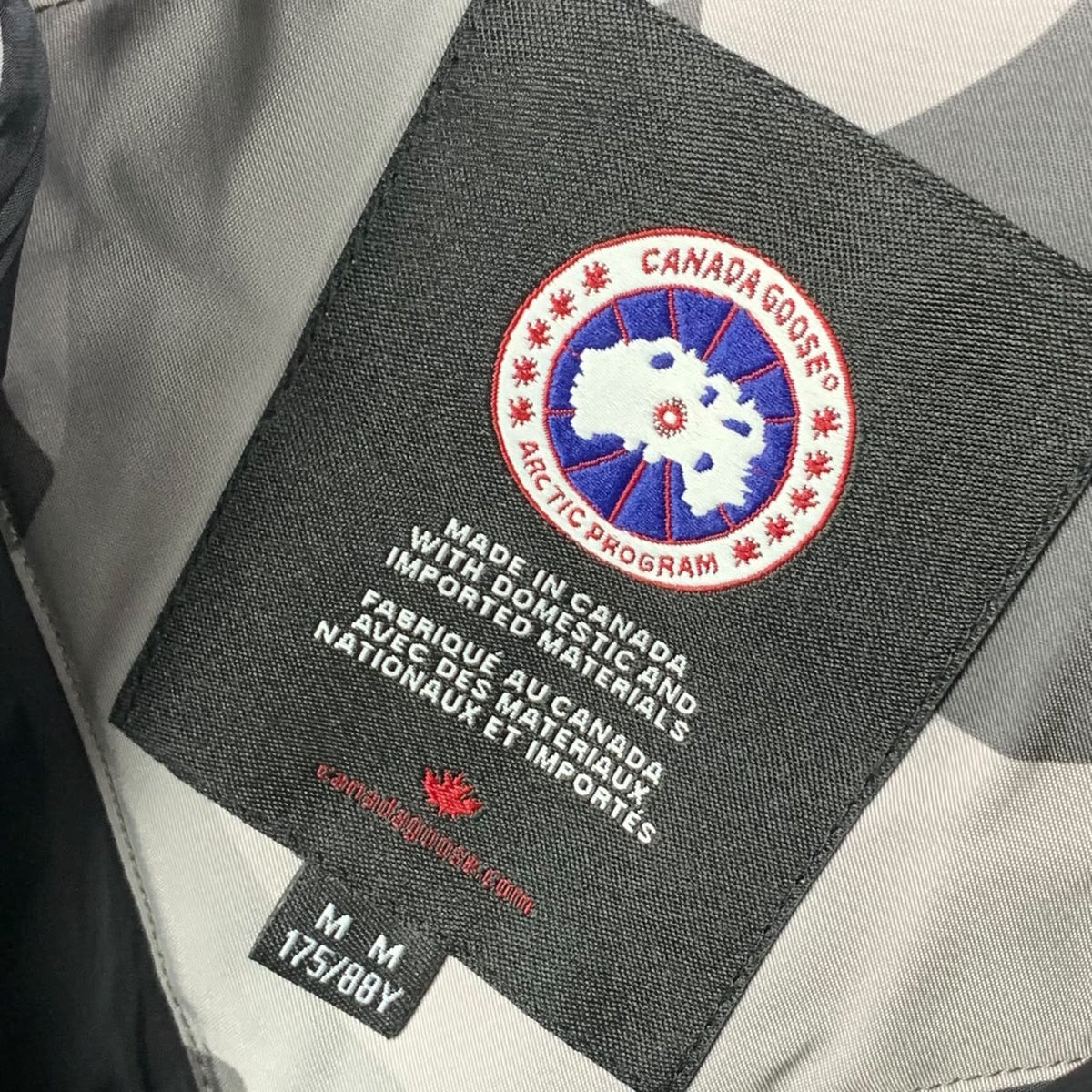 Canada Goose Expedition Parka Gray Camouflage