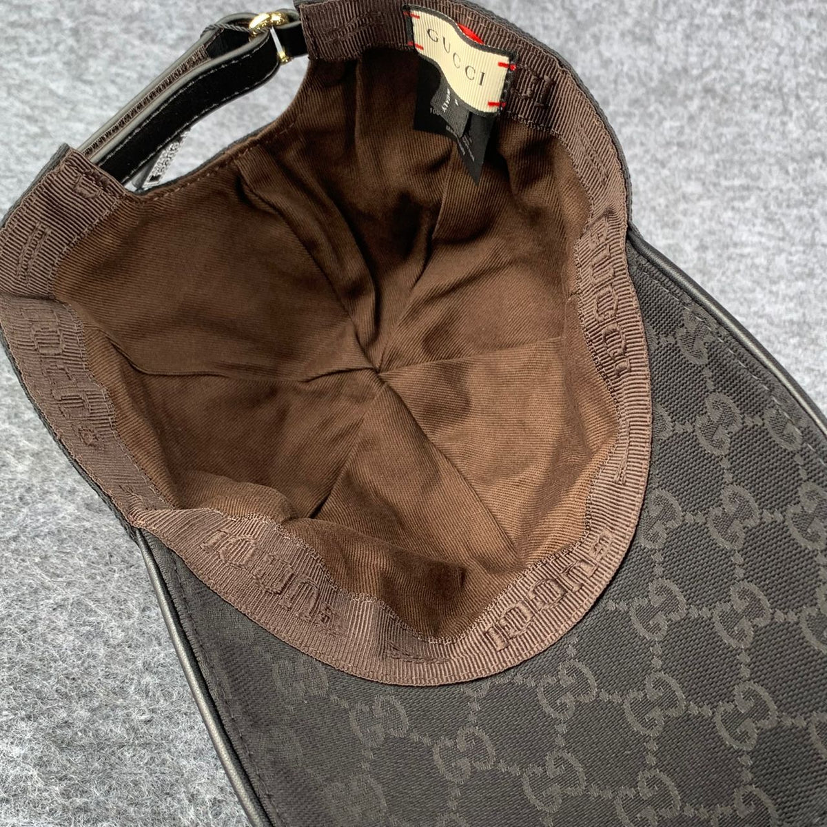 Gucci Original GG Canvas Baseball Hat with Web