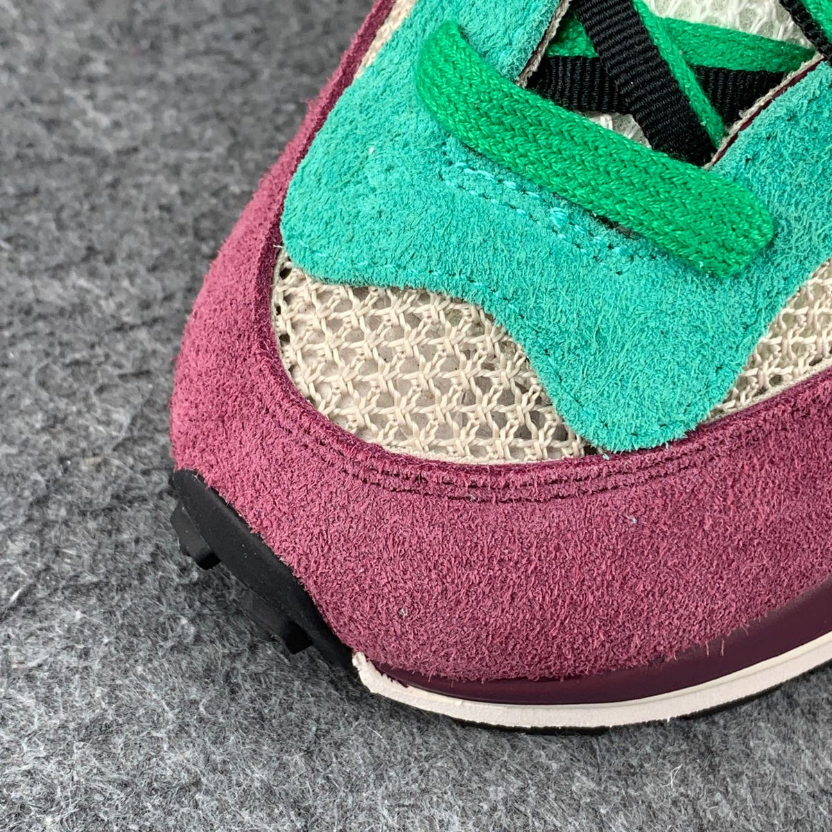 sacai x VaporWaffle SP 'Villain Red'