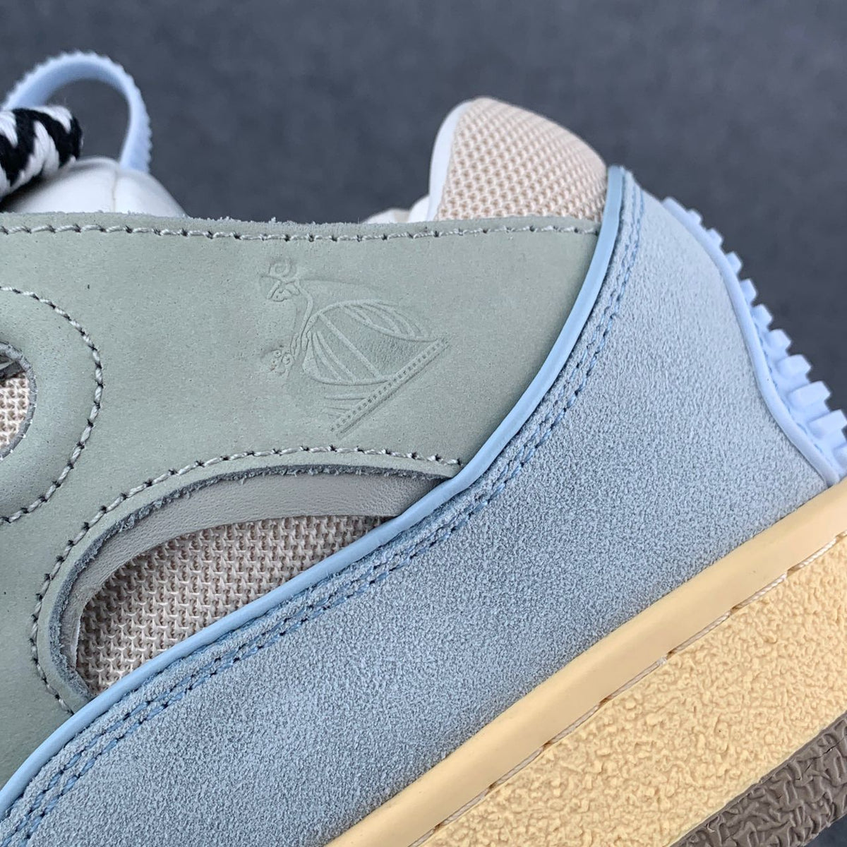 Lanvin Curb Sneakers 'Light Blue'