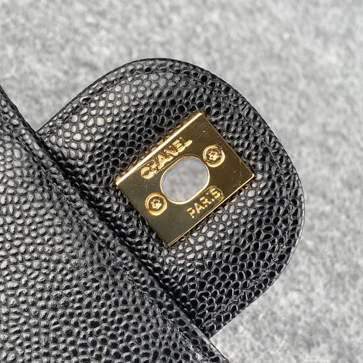Chanel Small Classic Flap Bag Black Caviar
