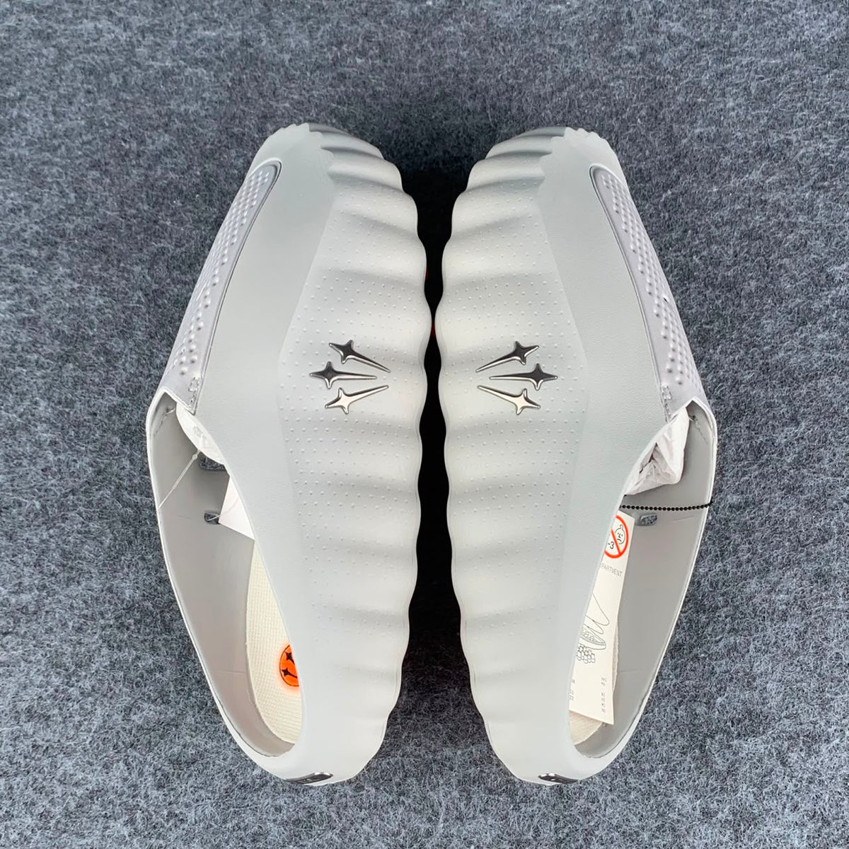 Custom Chrome Hearts x Nike Mind 001 'Grey Silver' (We recommend sizing up)