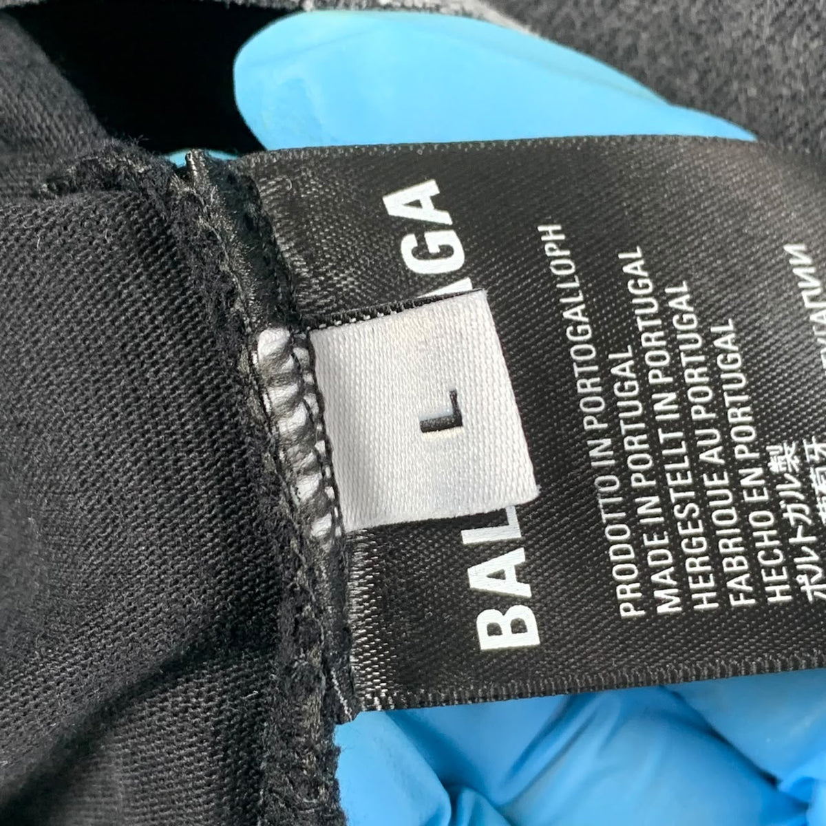 Balenciaga Tape Medium-Fit T-Shirt ‘Black’