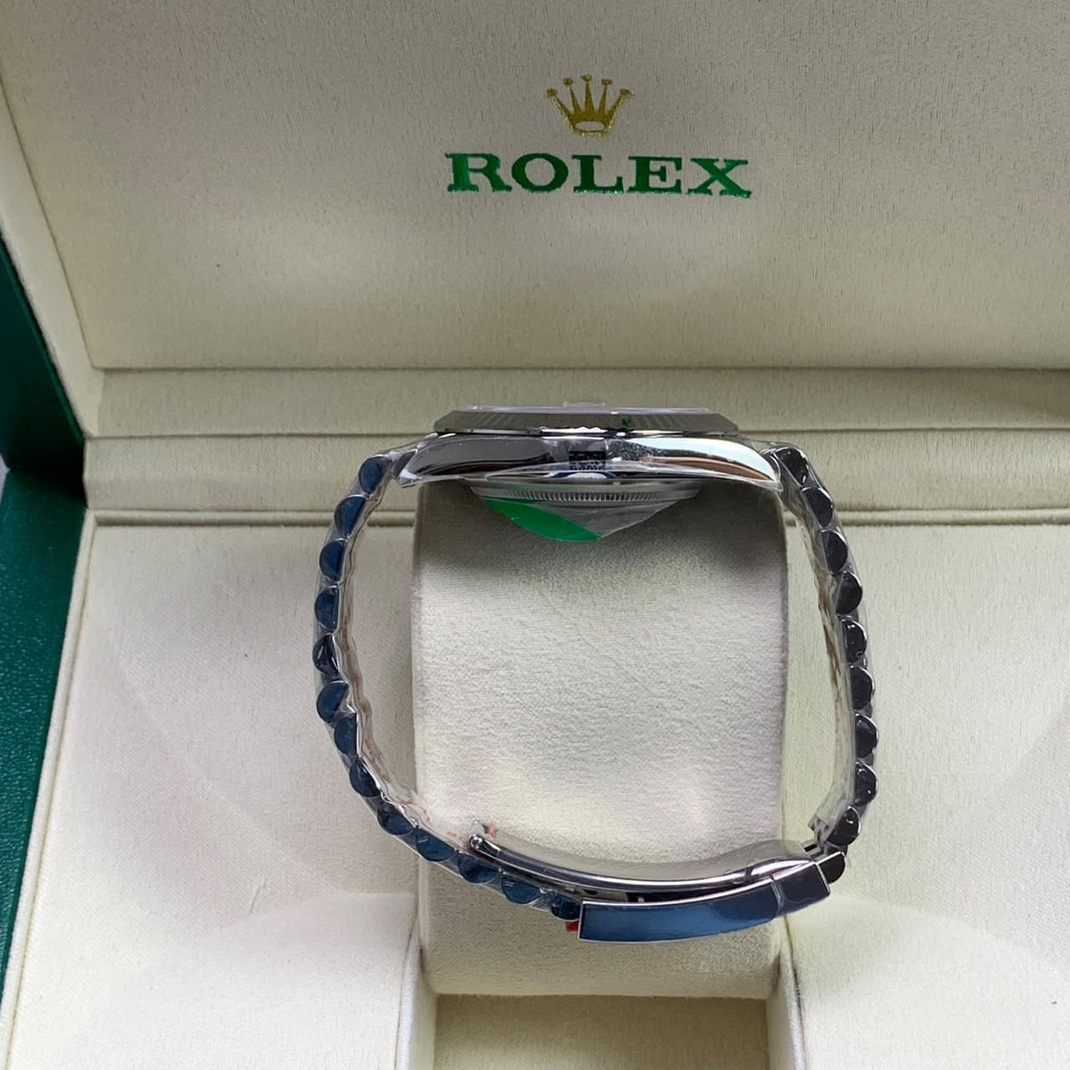 Rhodium Gray & Diamond 41MM Watch