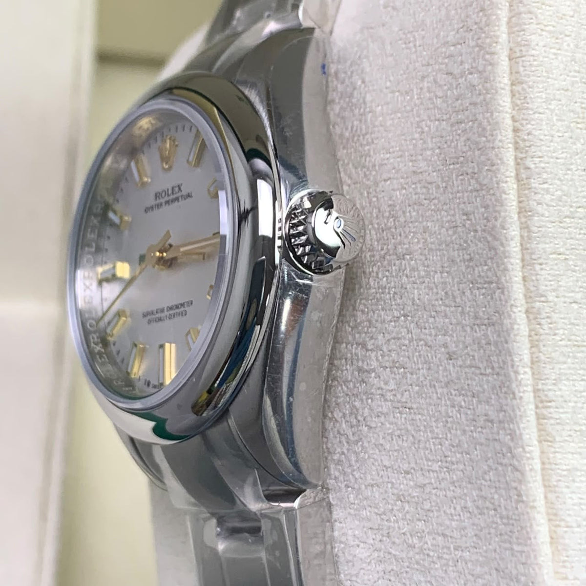 Silver 28MM Watch