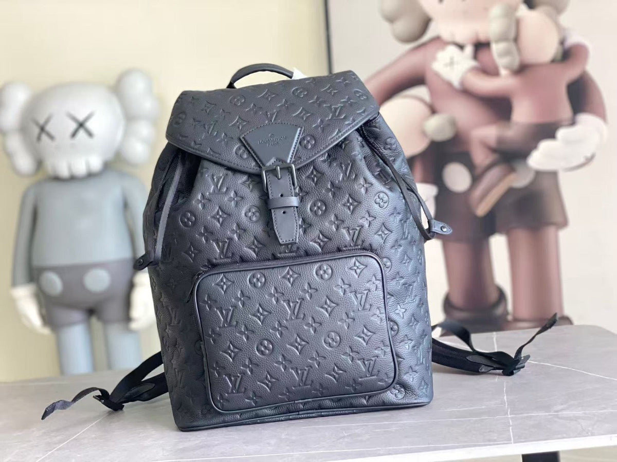 Black Monogram Taurillon Leather'