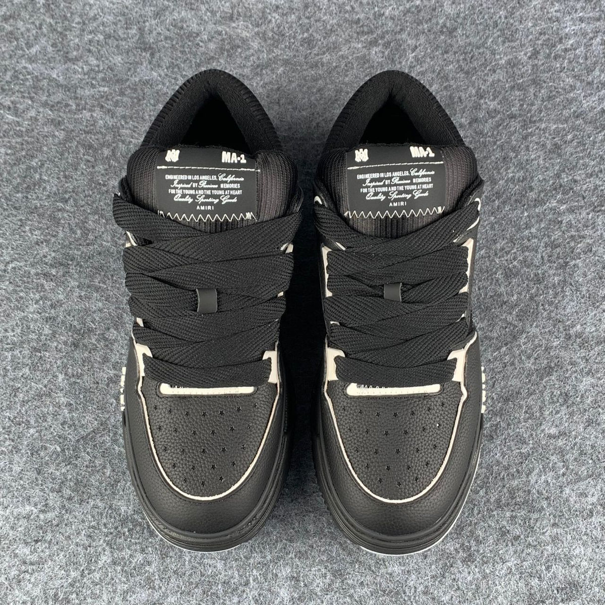 Amiri MA-1 'Black Leather