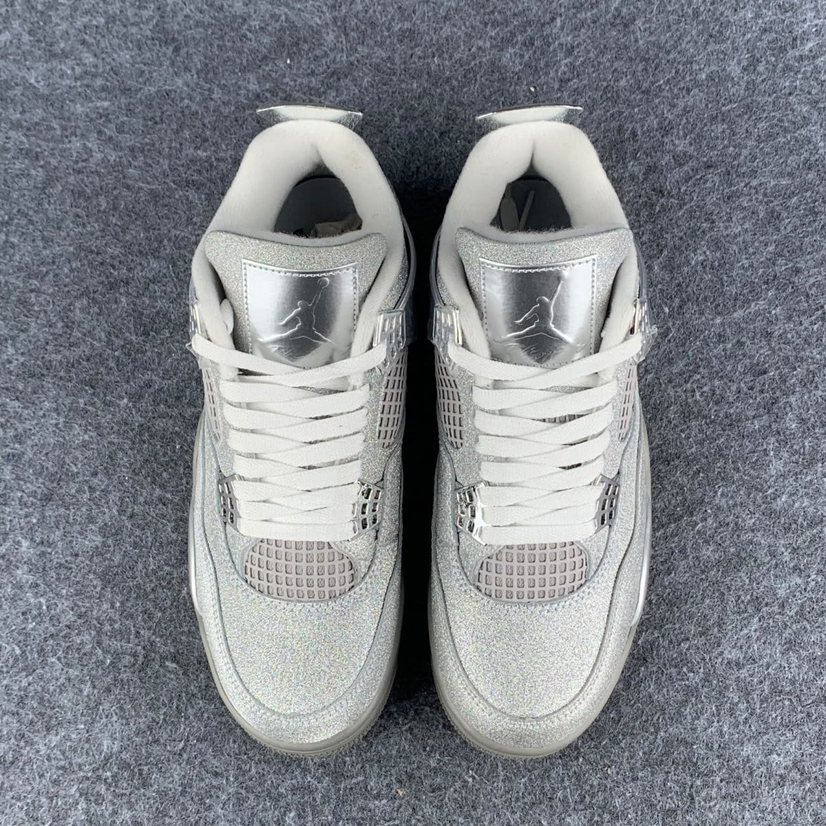 Air Jordan 4 Retro Michael Jackson 'White Glitter Glove'