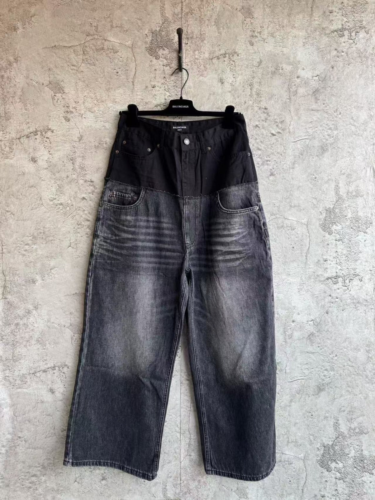 Balenciaga Cut-Up Baggy Pants