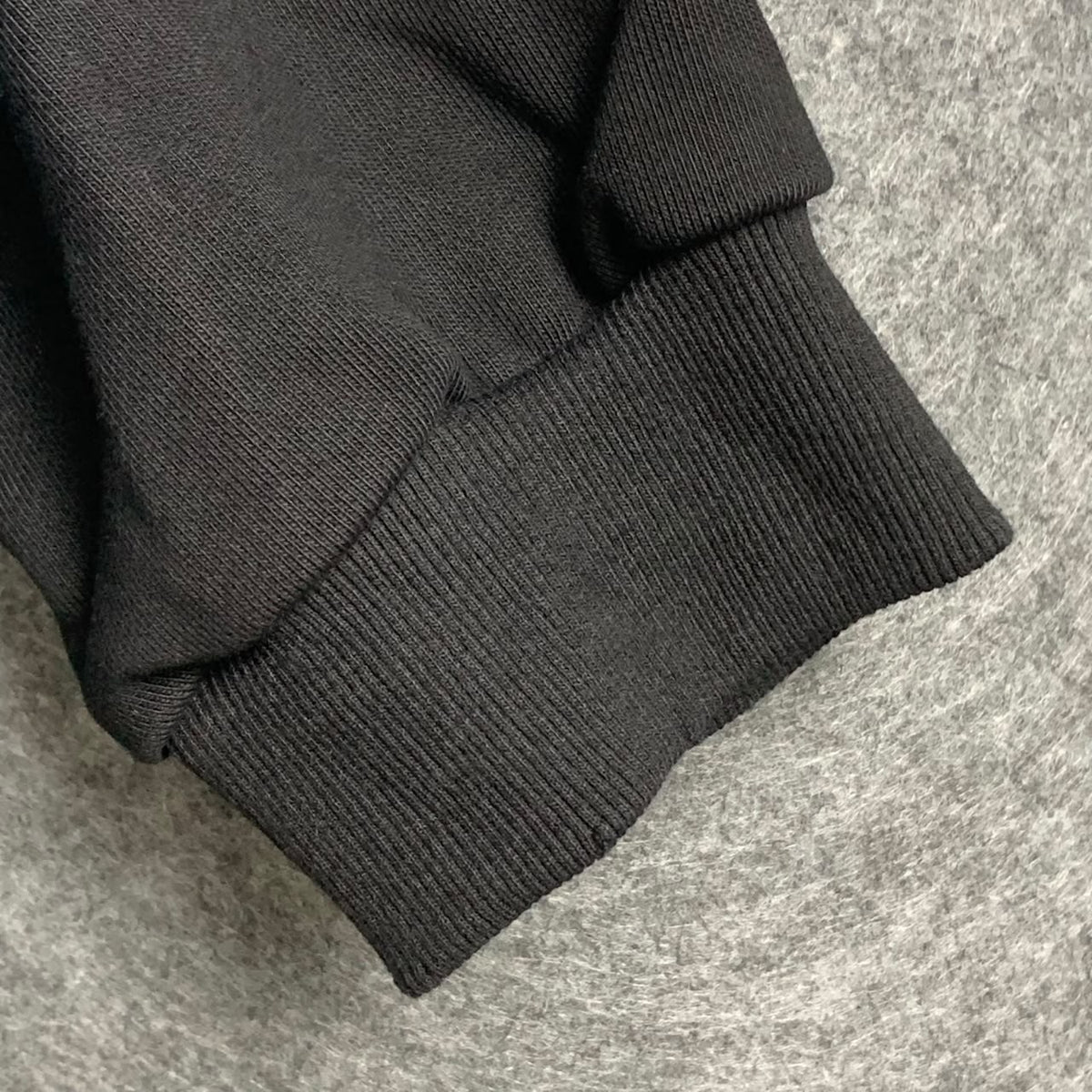 Acne Studios Fleece Logo Hoodie ‘Black’