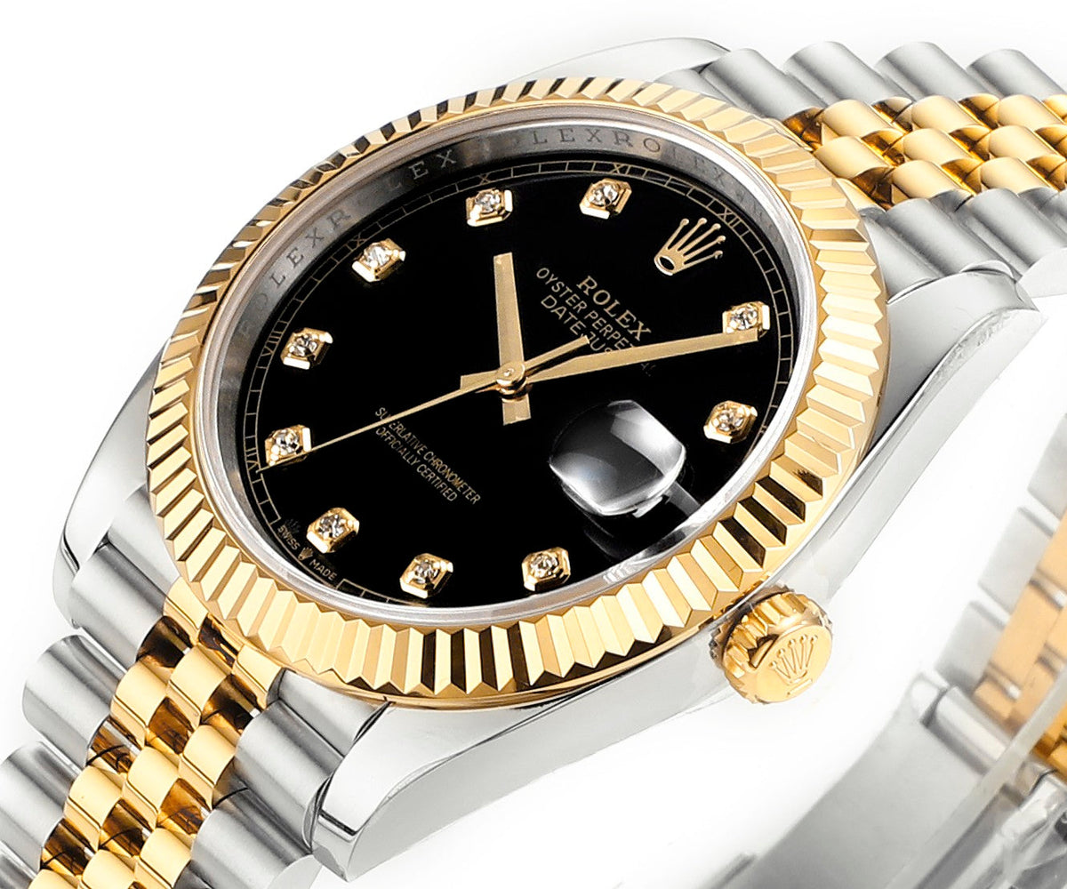 Black & Gold 41MM Watch
