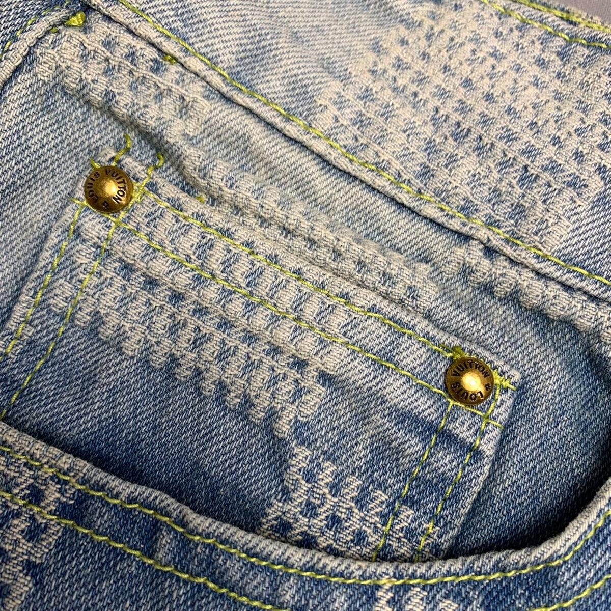Damier Denim 3D Bootcut