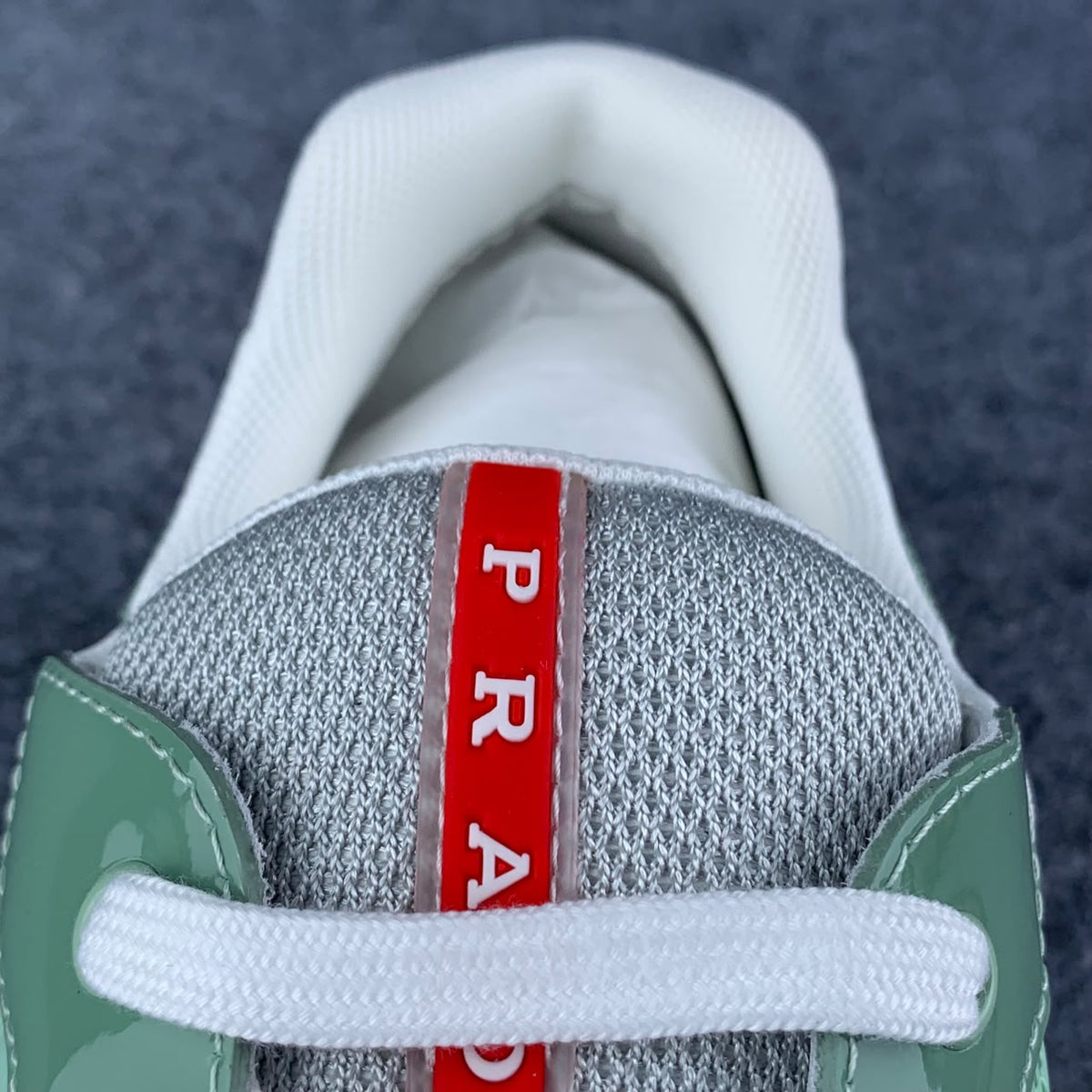 Prada America's Cup Sneakers 'Green White'