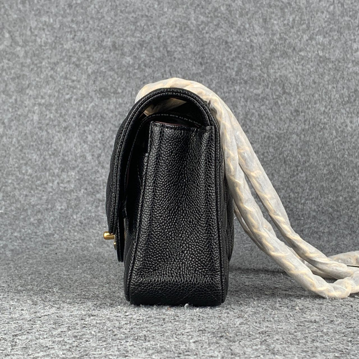 Chanel Small Classic Flap Bag Black Caviar