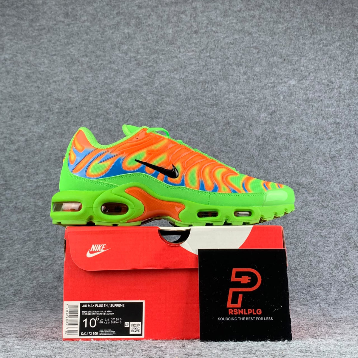 Supreme x Nike Air Max Plus TN 'Mean Green'