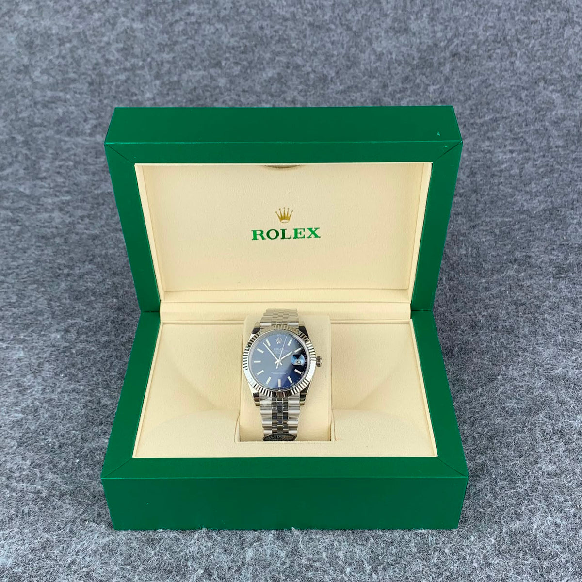 Blue & Stainless Steel 41MM Watch